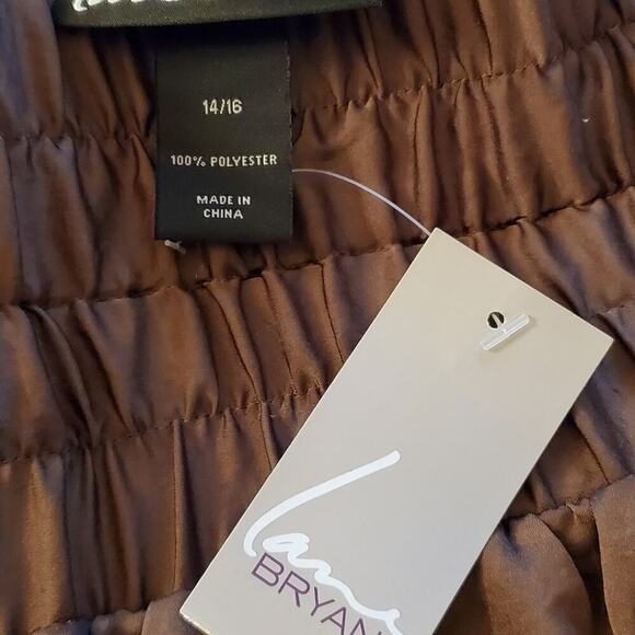 Lane Bryant Satin Y2K Skirt Womens Size 14/16 High Low Pleated Silky Boho Fairy - Picture 9 of 10